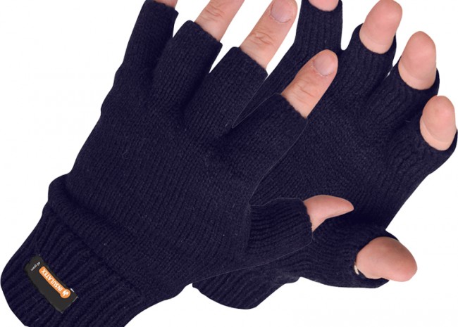 Fingerless Knitted Glove