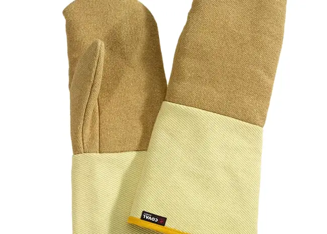 Coval Aramid High Temperature Heat Resistant Mittens to 500°C