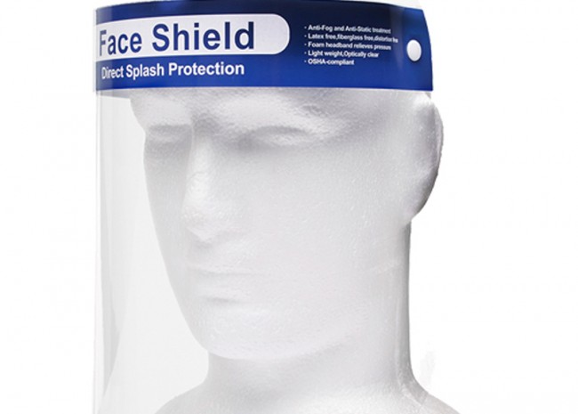 EN166 Certified Disposable Face Shield from £0.95/each or less Image