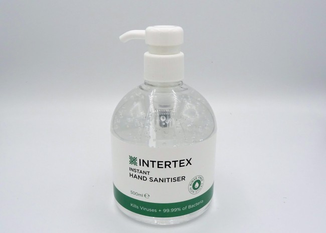 Intertex® Instant Hand Sanitiser 500ml from £1.43/bottle or less Image