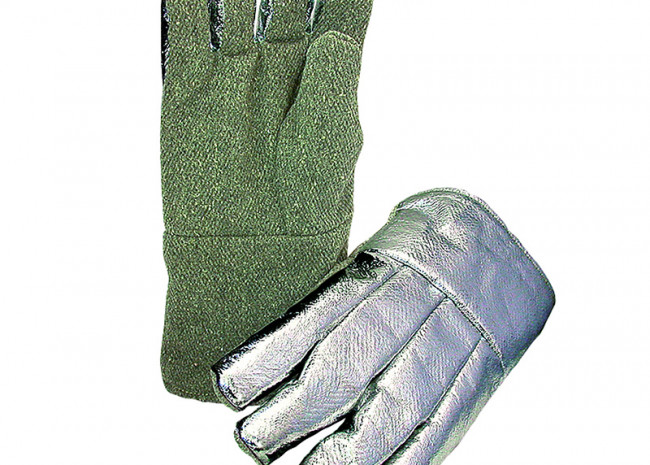 Goodpro Line C Aramid/Carbon Gloves & Mittens with Aluminised Back 900 - 901 - 902 Image