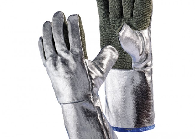 JUTEC Gloves made of Preox-aramid fabric with aluminised back Image