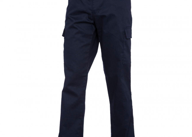Ladies Navy Cargo Trousers Image